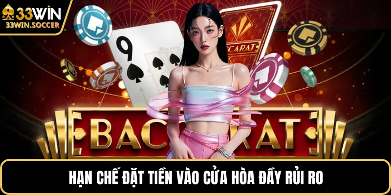 Hạn chế đặt tiền vào cửa hòa đầy rủi ro