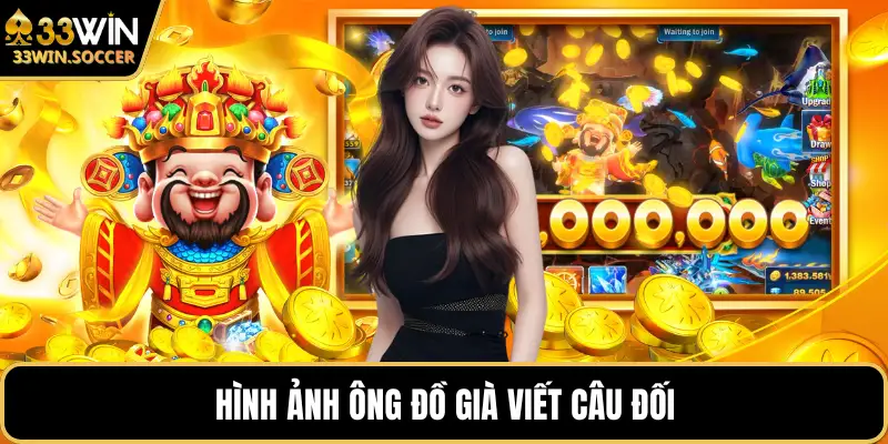 Hình ảnh ông đồ già viết câu đối