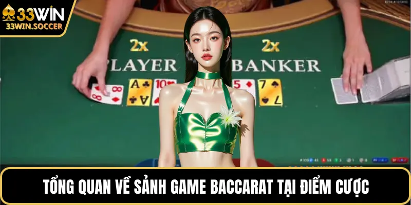 Tổng quan về sảnh game Baccarat tại điểm cược